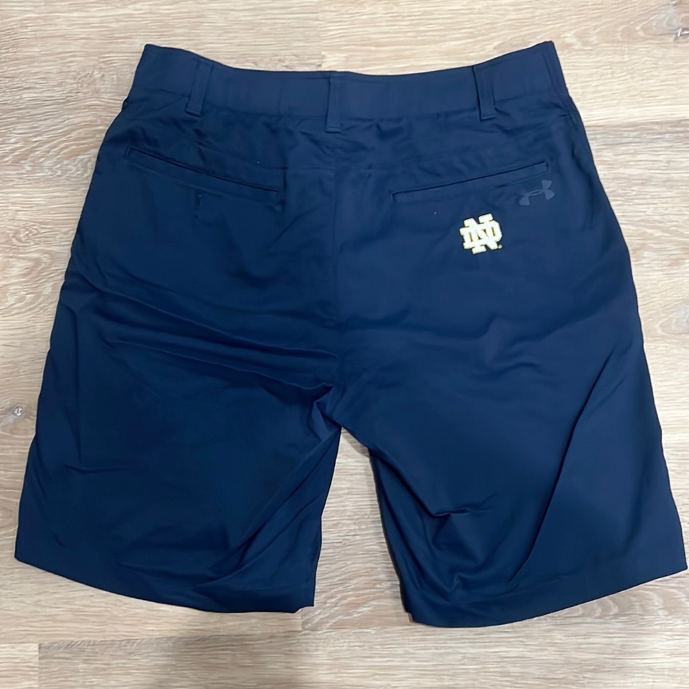 Under Armour Show Down Notre Dame Shorts size 34